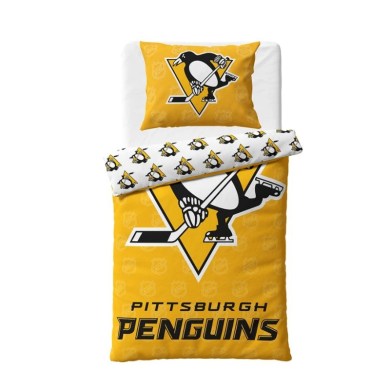 NHL, postelné, obliečky, PITTSBURGH, PENGUINS, shields